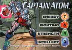 Captain Atom 4-Grid Character Card